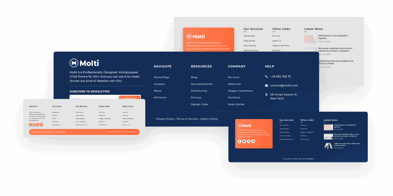 Footer Designs
